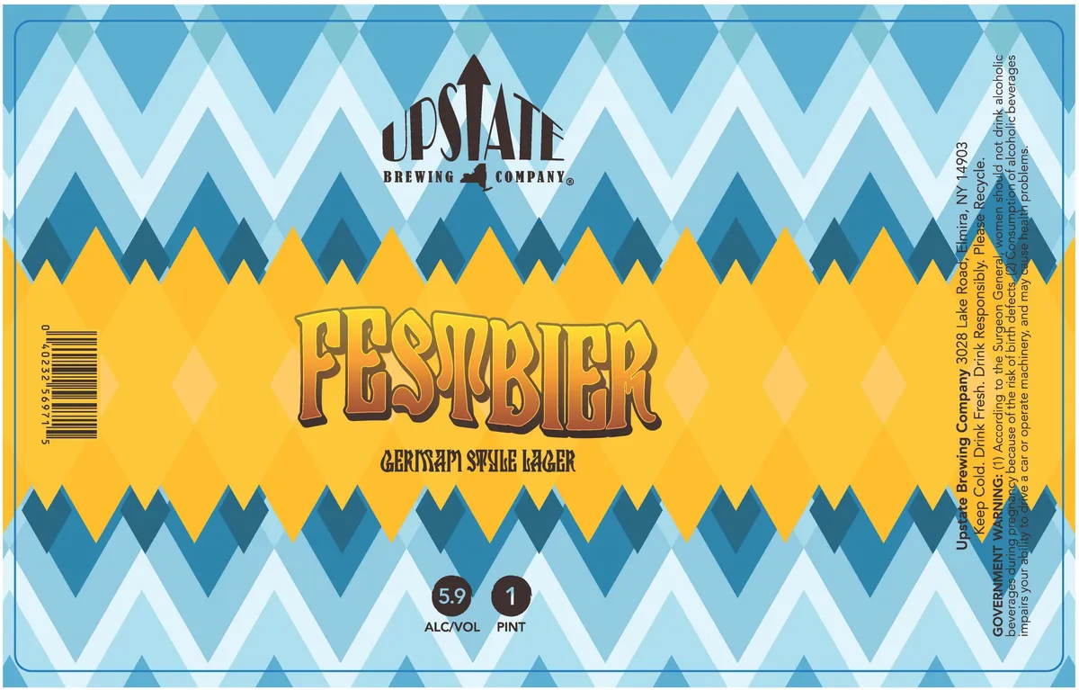 Festbier — full label as filed with TTB
