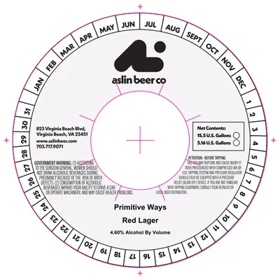 Primitive Ways label