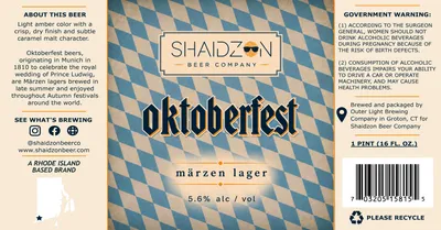 Oktoberfest label