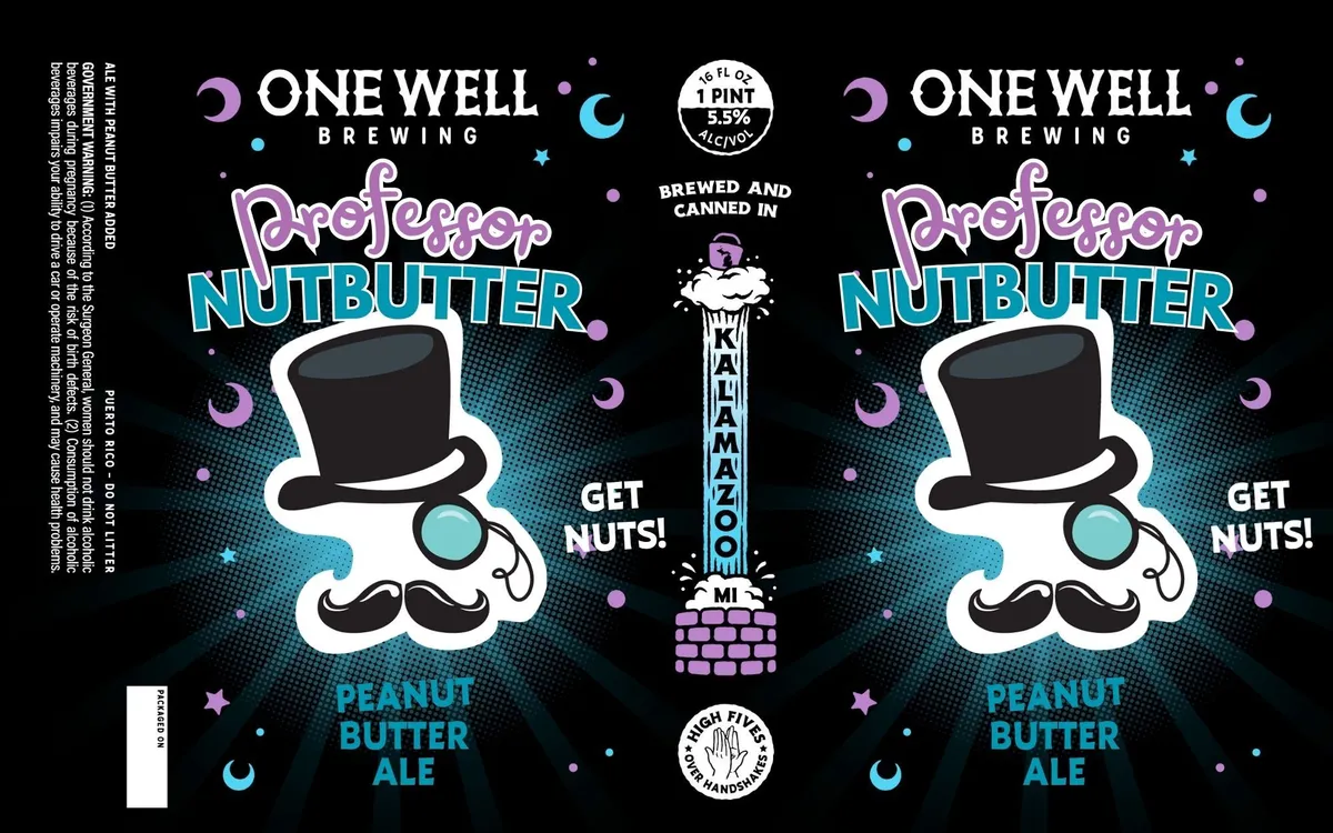 Professor Nutbutter — full label as filed with TTB
