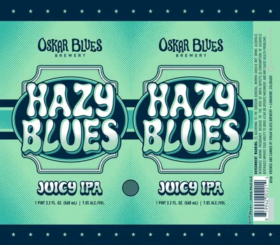Hazy Blues label