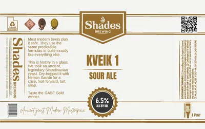 Kveik 1 label