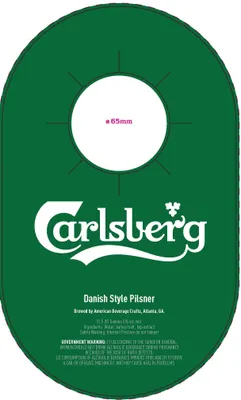 Carlsberg Danish Style Pilsner label