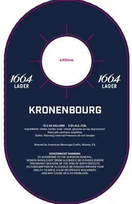 1664 Lager label