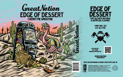 Edge of Dessert label