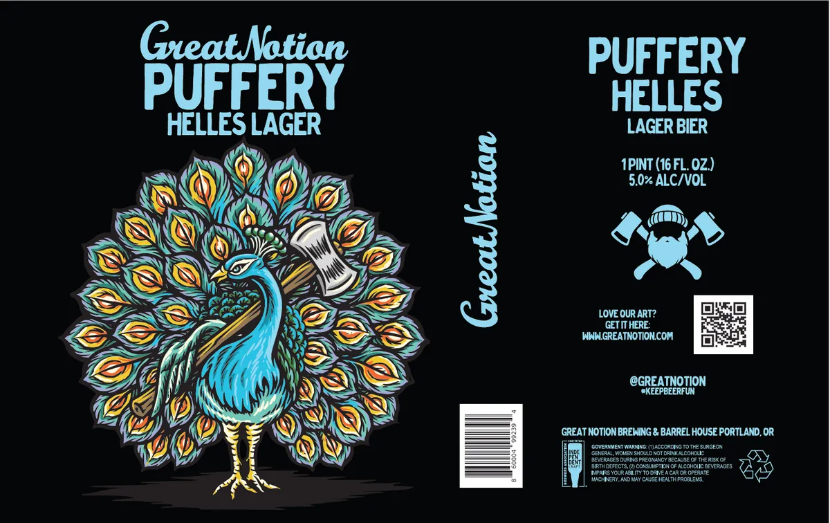 Puffery — full label as filed with TTB