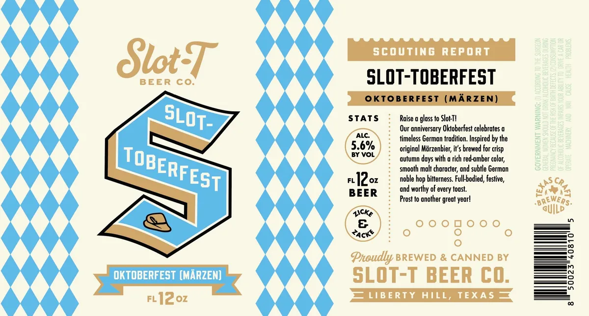 Slot-Toberfest — full label as filed with TTB