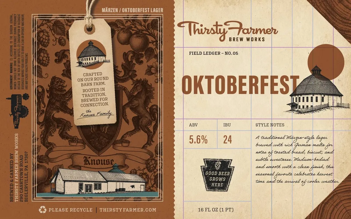 Oktoberfest — full label as filed with TTB