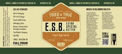 Tried N' True E.S.B. label