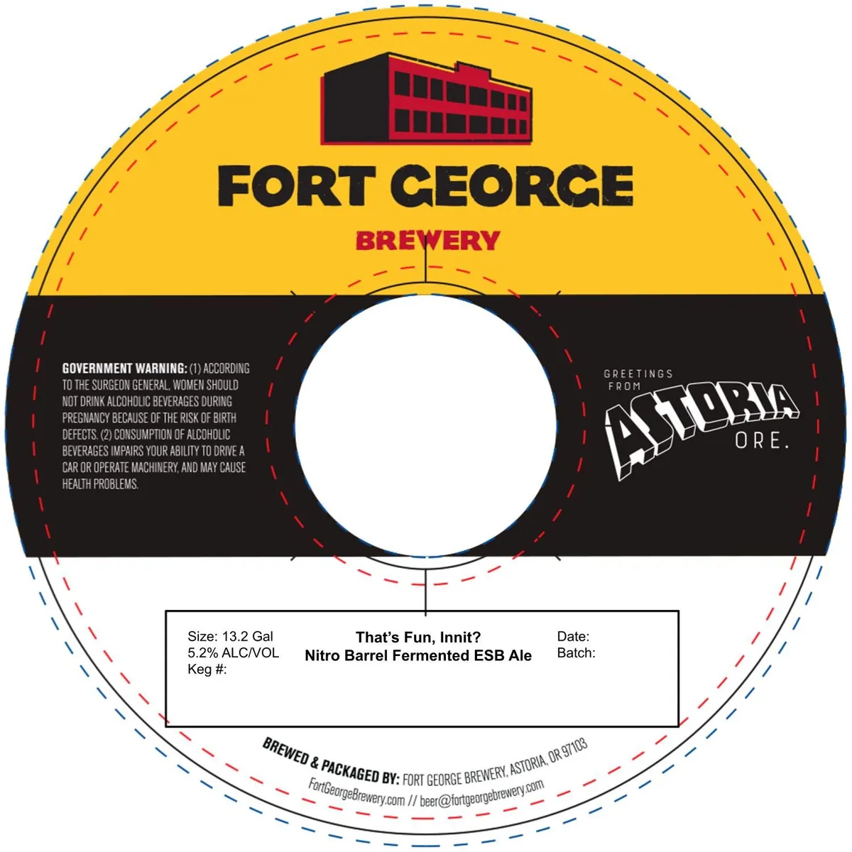 That's Fun, Innit? — full label as filed with TTB