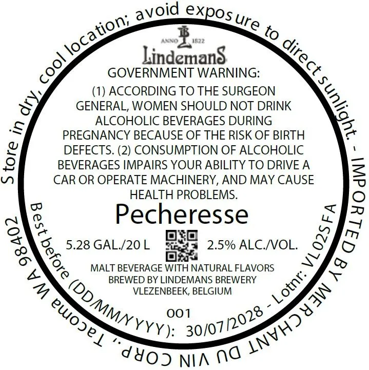 Pecheresse label