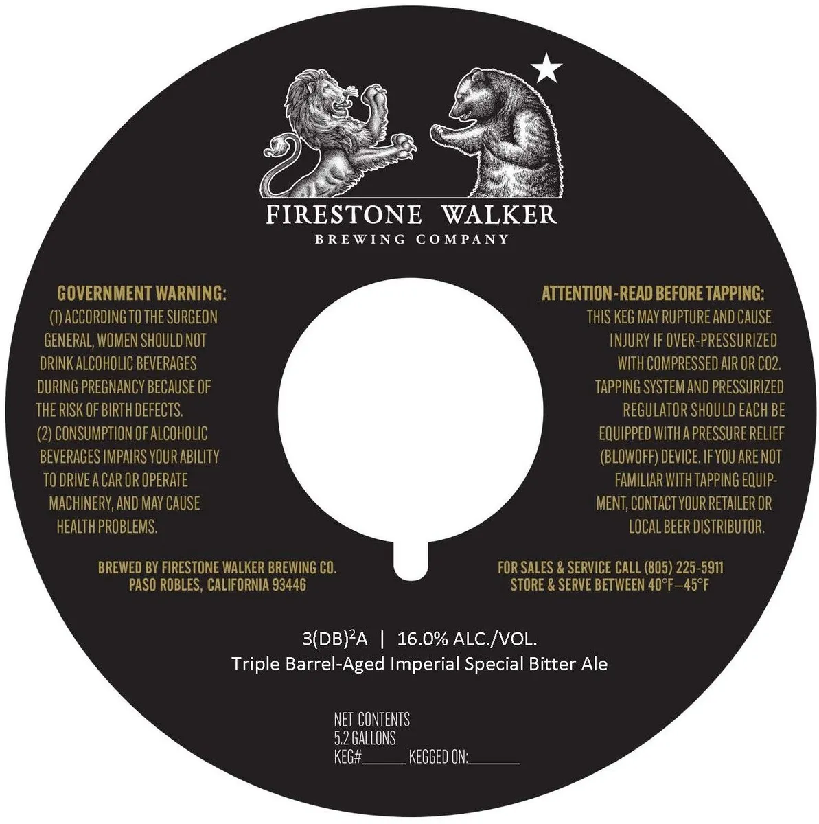 3(DB)2A — full label as filed with TTB
