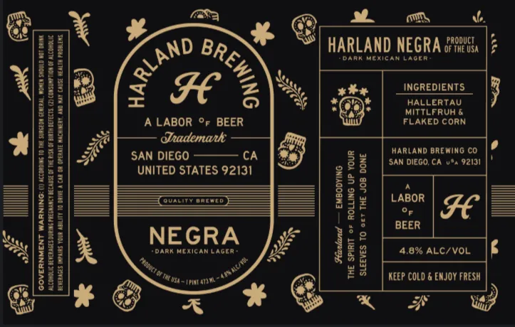 Negra — full label as filed with TTB