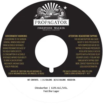 Oktoberfest label