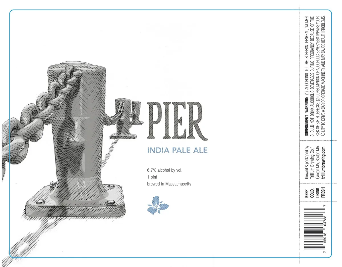 Pier — full label as filed with TTB