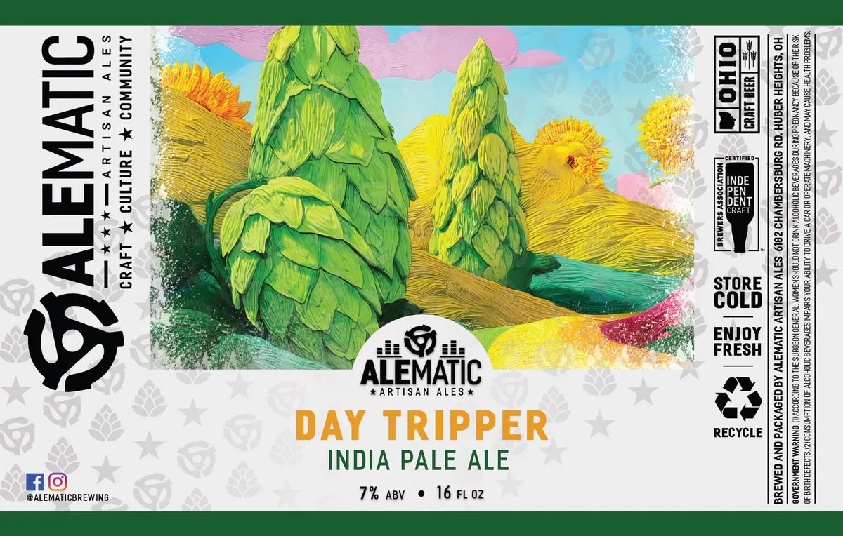 Day Tripper — full label as filed with TTB