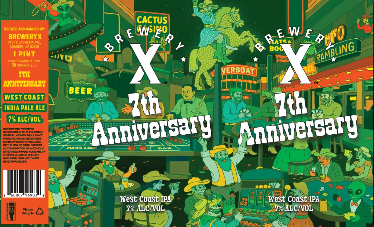 7th Anniversary — full label as filed with TTB