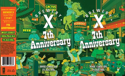7th Anniversary label