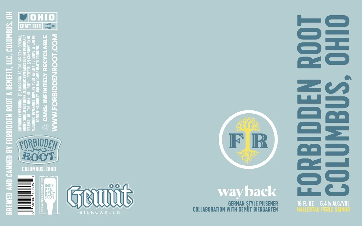 Wayback — full label as filed with TTB