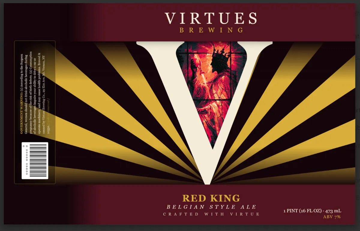 Red King — full label as filed with TTB