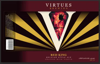 Red King label