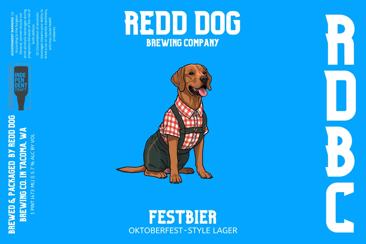 Festbier — full label as filed with TTB