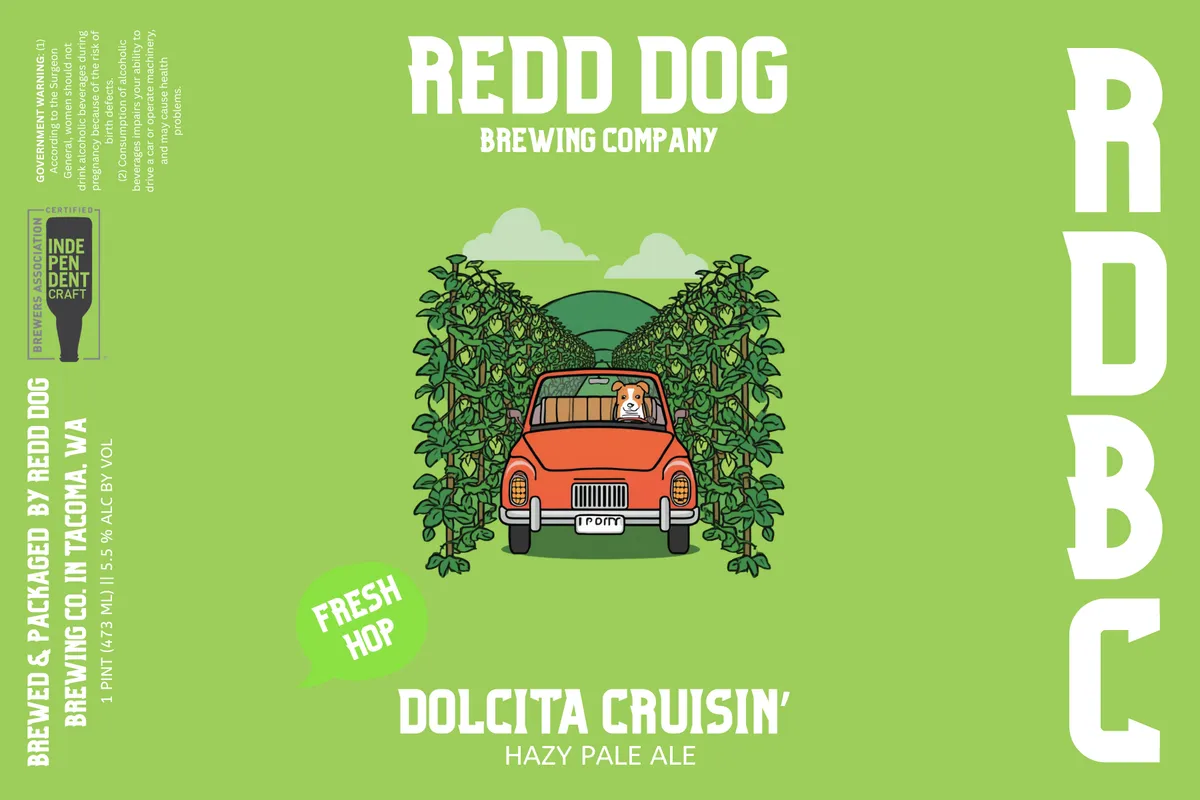 Dolcita Cruisin' — full label as filed with TTB