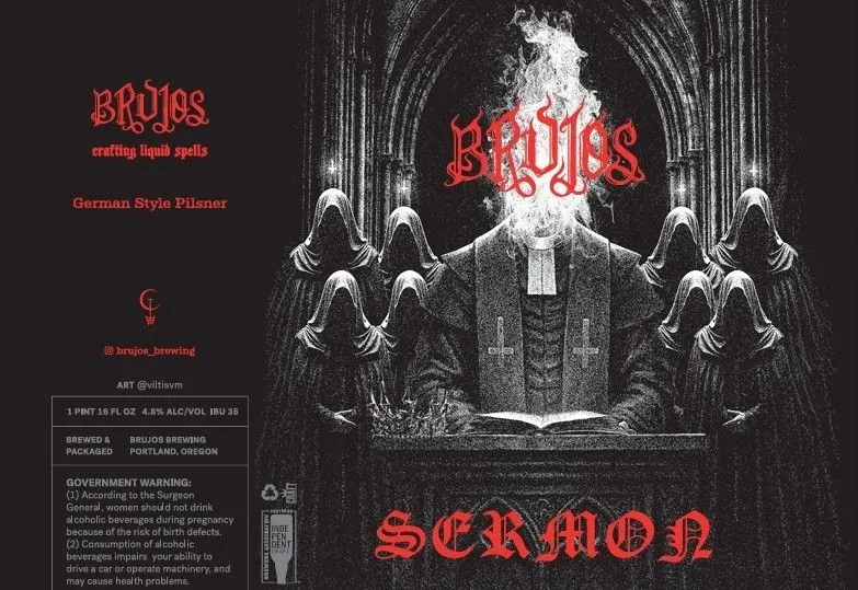 Sermon — full label as filed with TTB