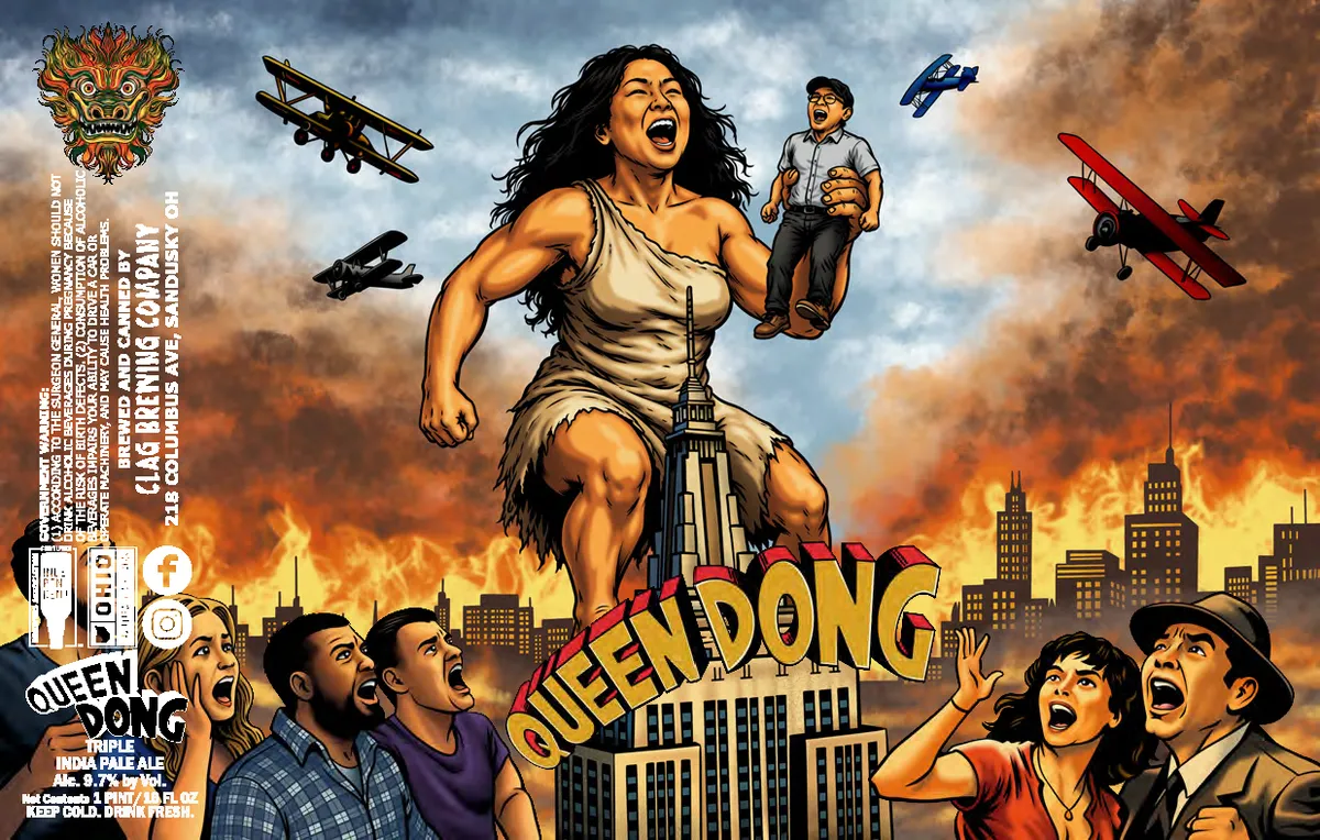 Queen Dong — full label as filed with TTB