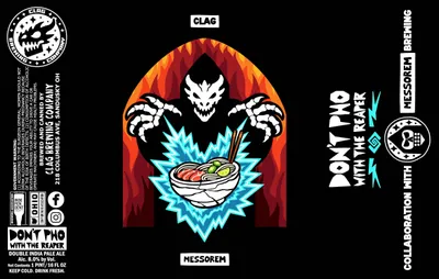 Don't Pho With The Reaper label