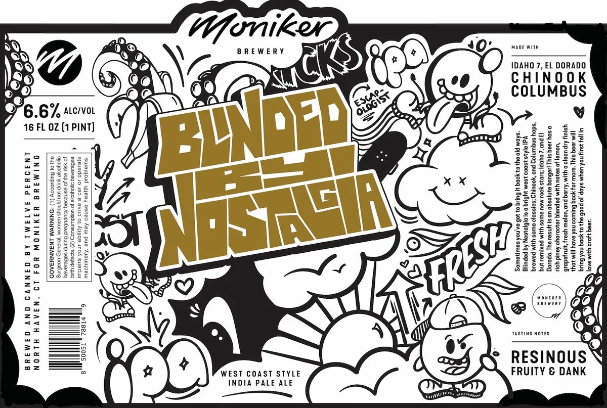 Blinded By Nostalgia — full label as filed with TTB