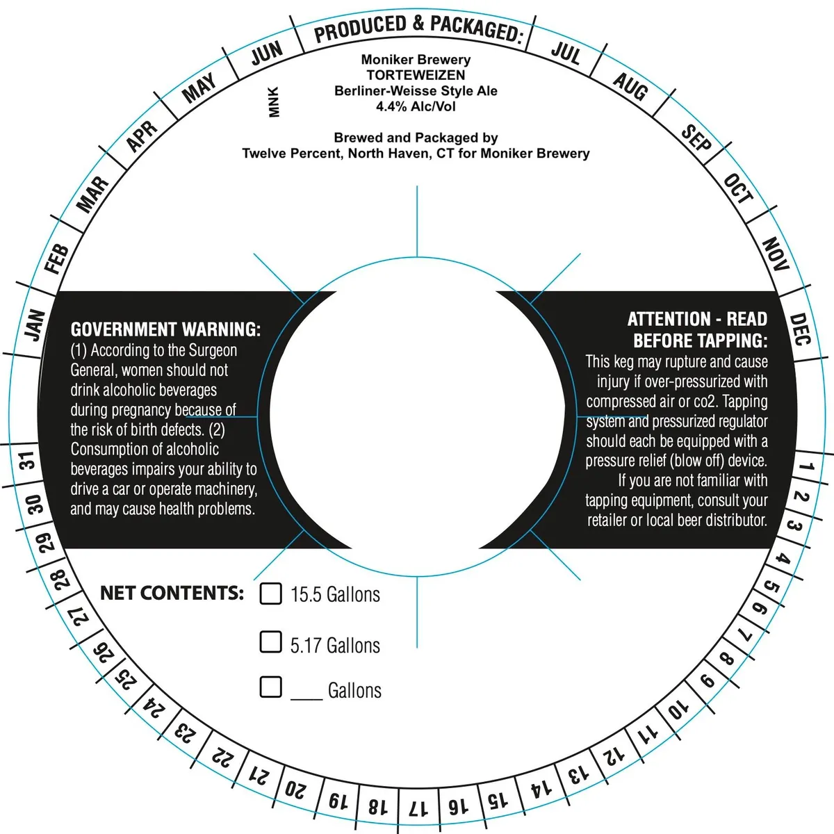 Torteweizen — full label as filed with TTB