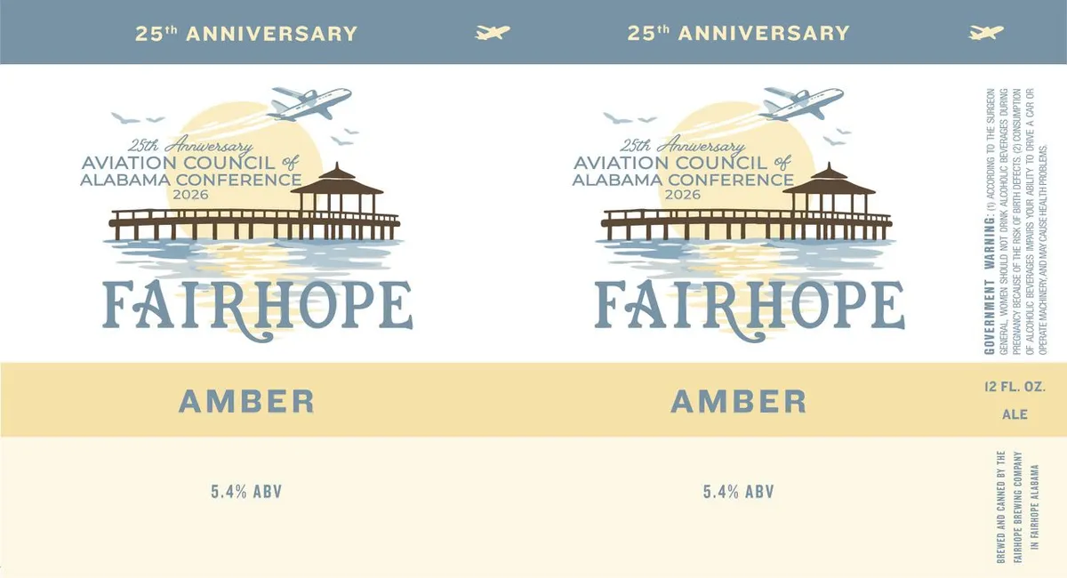 Fairhope Amber — full label as filed with TTB