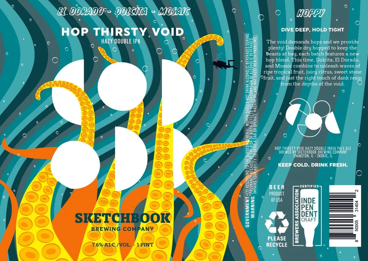 Hop Thirsty Void — full label as filed with TTB
