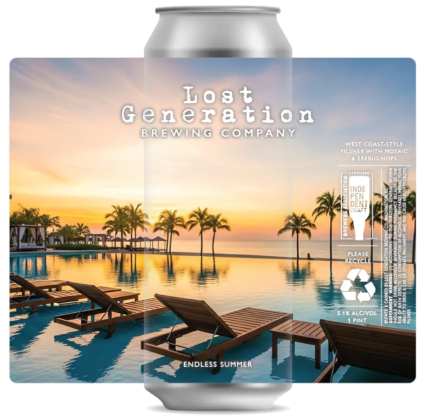 Endless Summer — full label as filed with TTB
