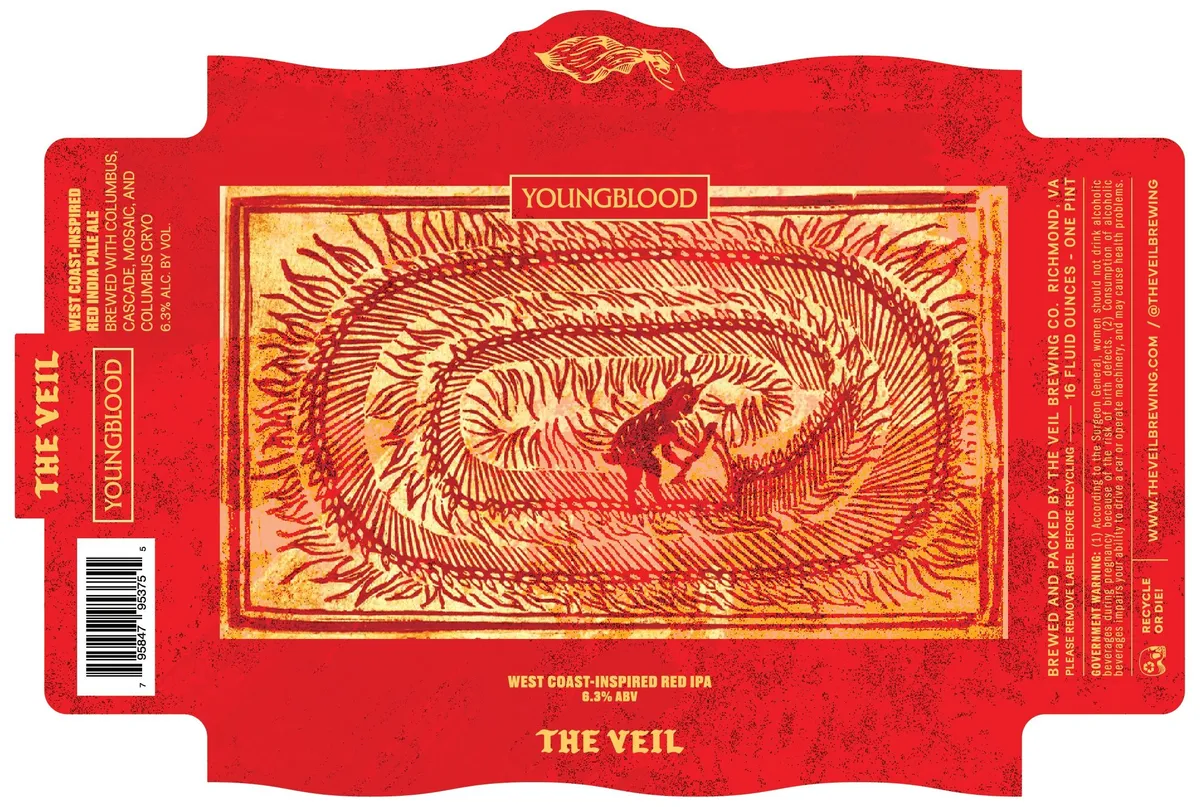 Youngblood — full label as filed with TTB