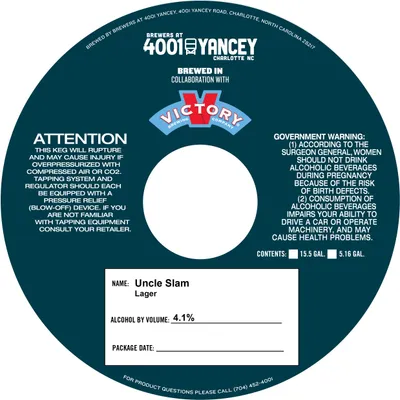Uncle Slam label