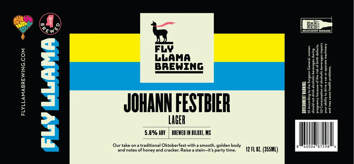 Johann Festbier label