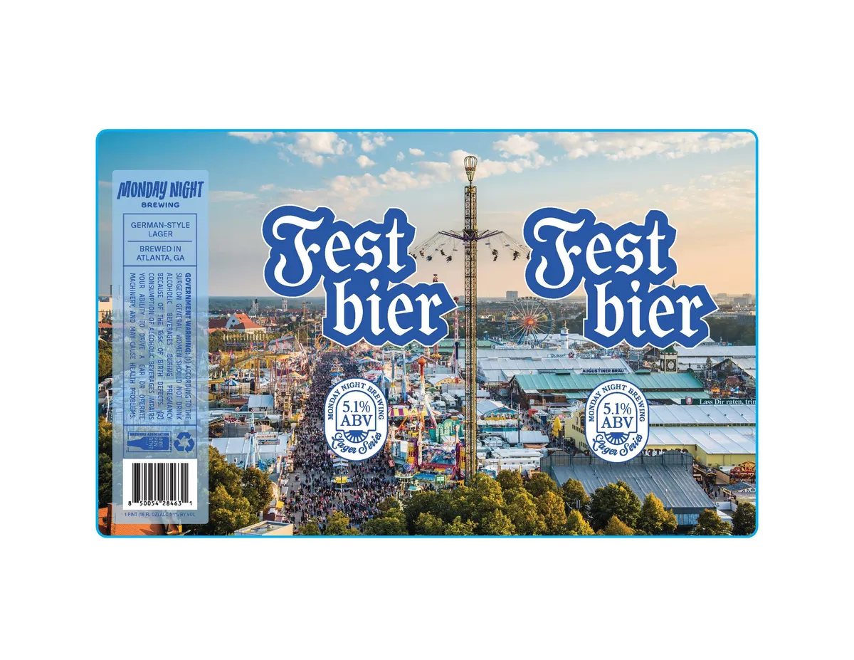 Festbier — full label as filed with TTB