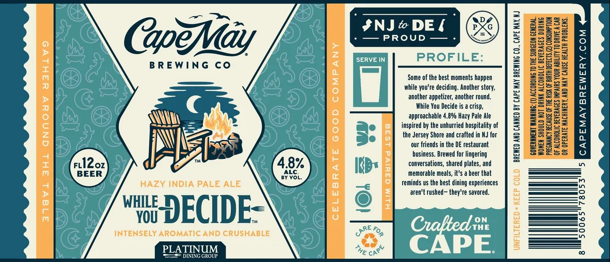 While You Decide — full label as filed with TTB