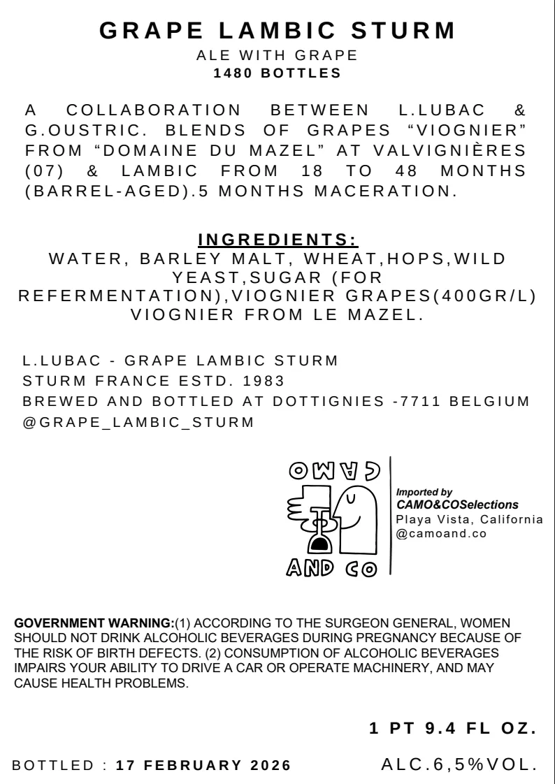 Mazel label