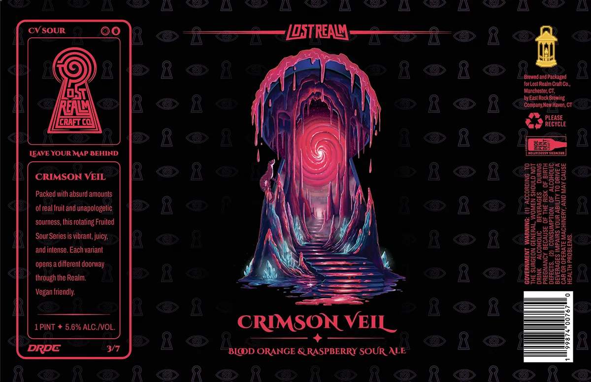 Crimson Veil — full label as filed with TTB
