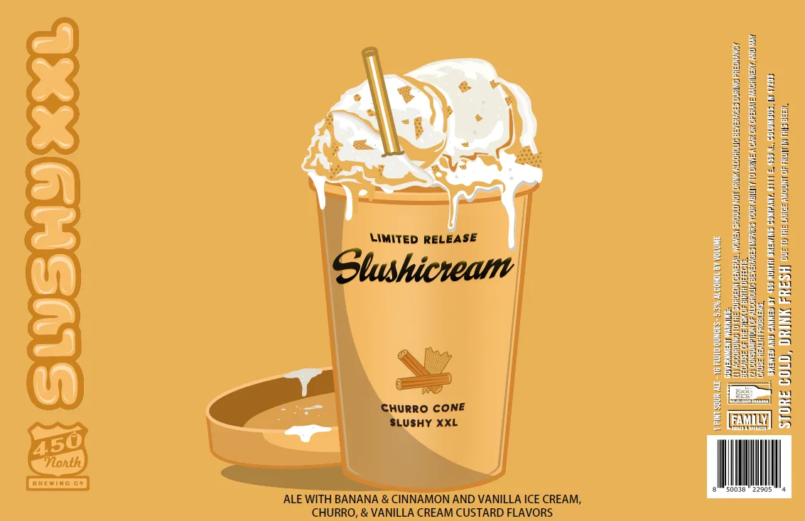 Churro Cone — full label as filed with TTB