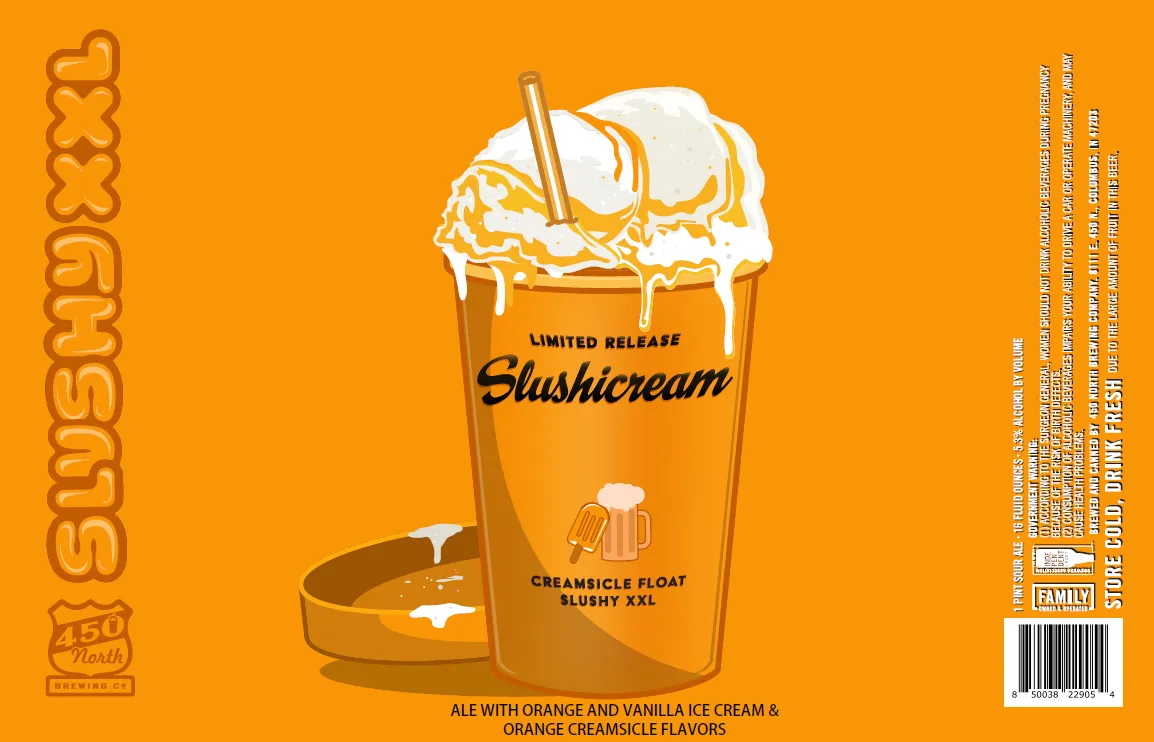Creamsicle Float — full label as filed with TTB