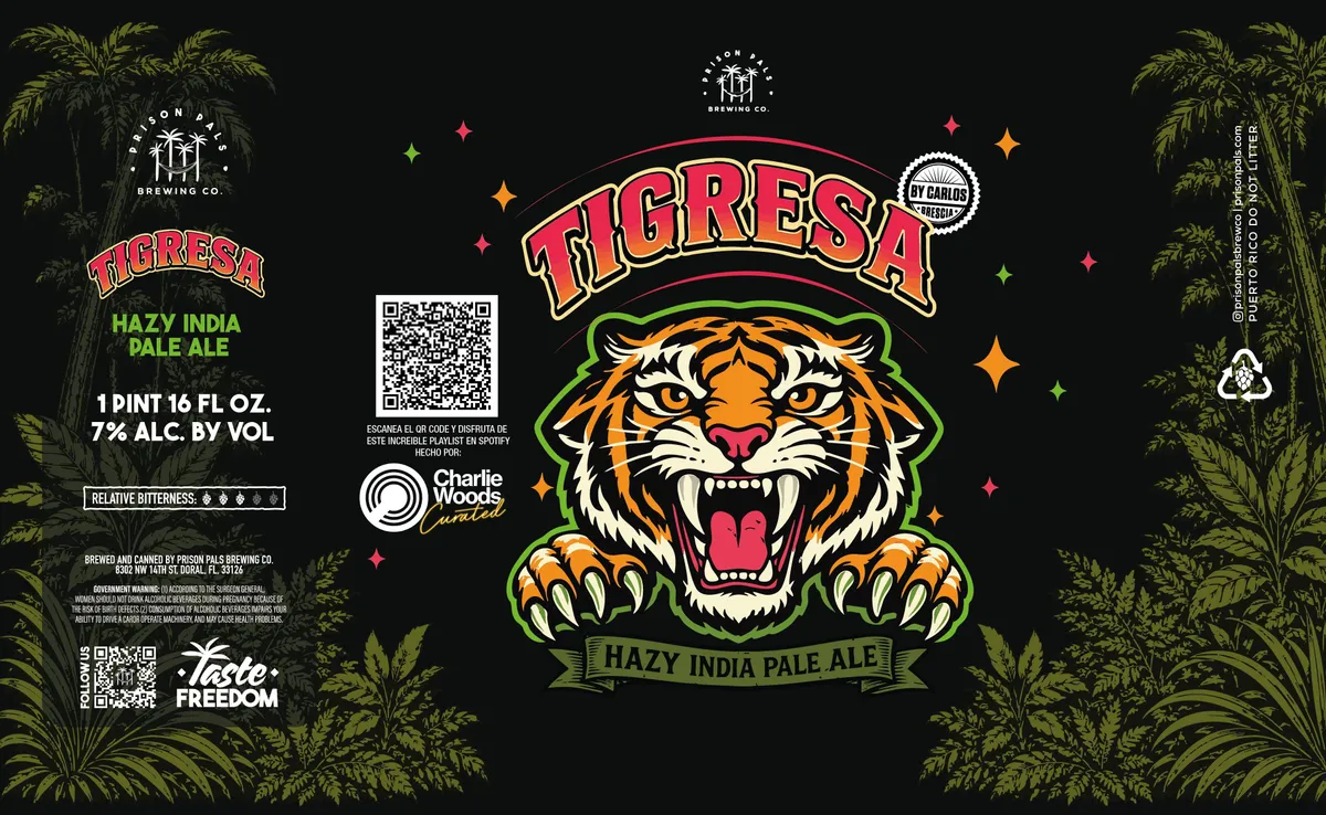 Tigresa — full label as filed with TTB