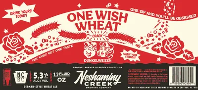 One Wish Wheat label