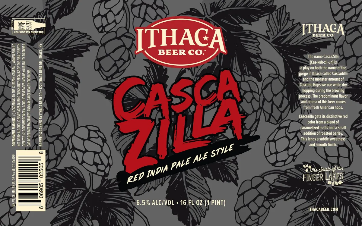 Cascazilla — full label as filed with TTB