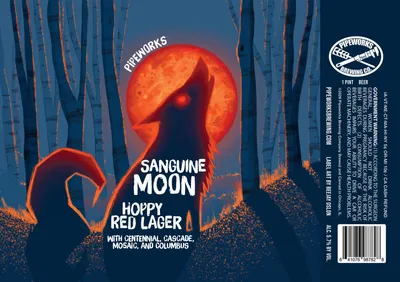 Sanguine Moon label