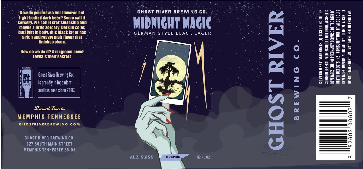 Midnight Magic label