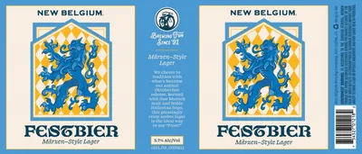 Festbier label